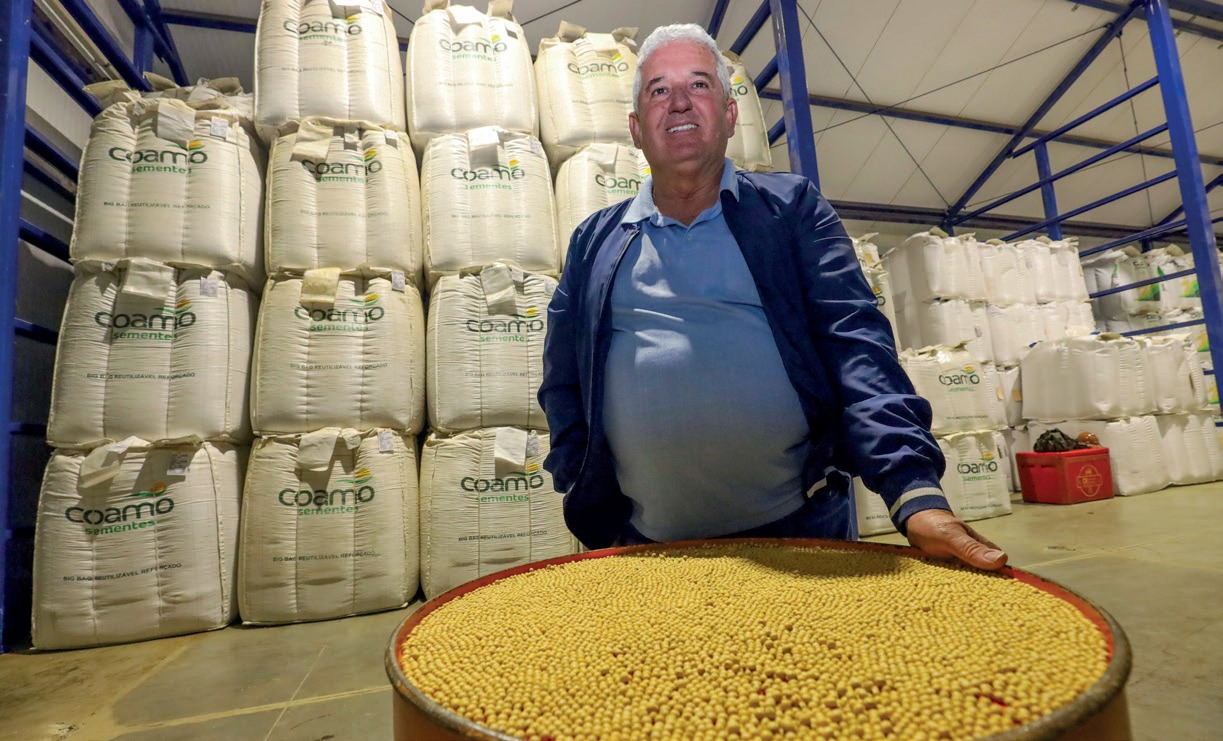 Cooperado Zaqueu Cândido da Silva, de Ivaiporã (PR)