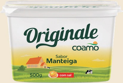 Embalagem da Margarina Originale sabor manteiga, 500g
