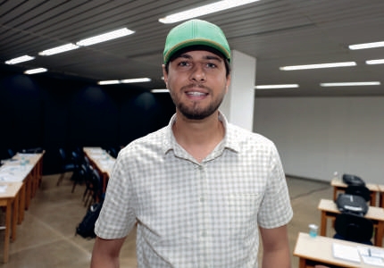 Mateus Valdecir Tabachini, de Araruna (PR), participante da 30&ordf; turma