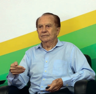 Engenheiro Agr&ocirc;nomo Jos&eacute; Aroldo Gallassini, Presidente dos Conselhos de Administra&ccedil;&atilde;o Coamo e Credicoamo