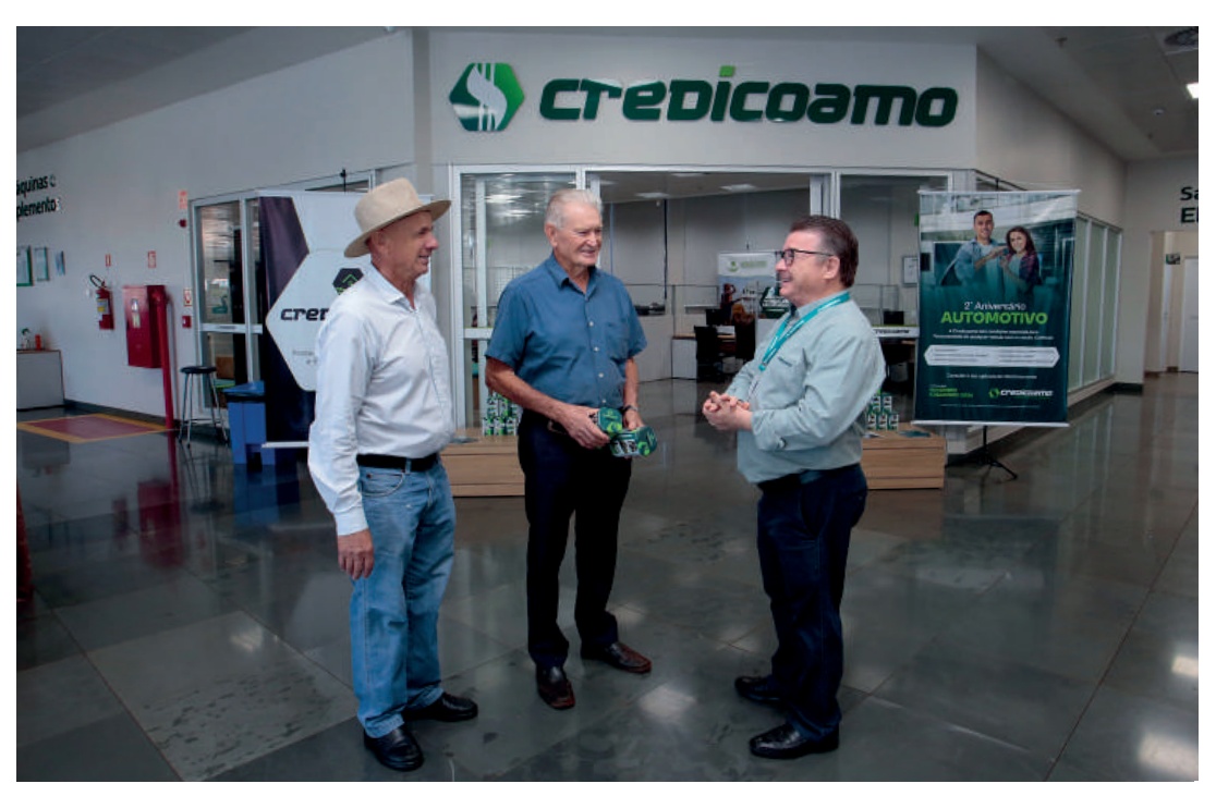 Presidente Executivo, Alcir José Goldoni, em evento com associados