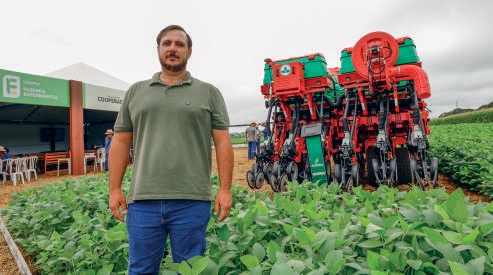 Reginaldo Ant&ocirc;nio Mariot, cooperado em Engenheiro Beltr&atilde;o