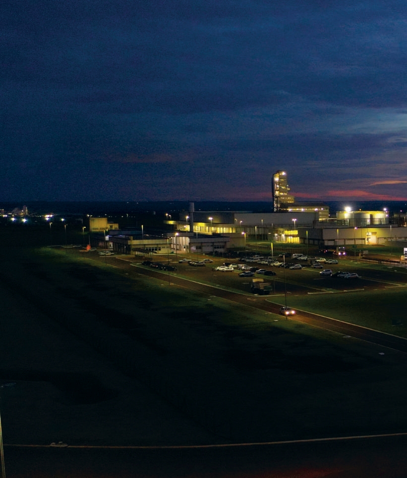 Parque Industrial da Coamo em Dourados (MS)