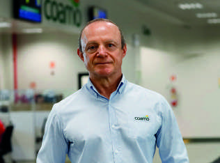 Foto de Airton Galinari, Presidente Executivo da Coamo.
